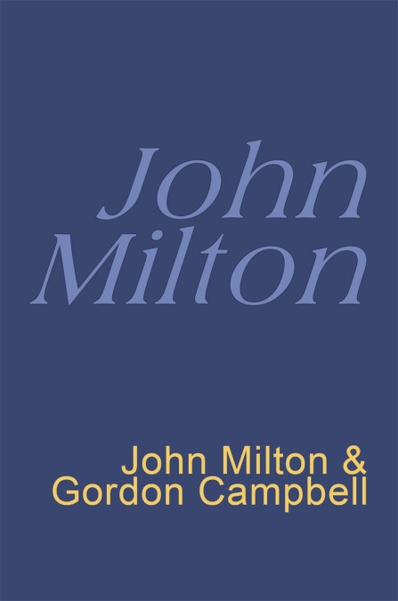 Milton: Everyman’s Poetry